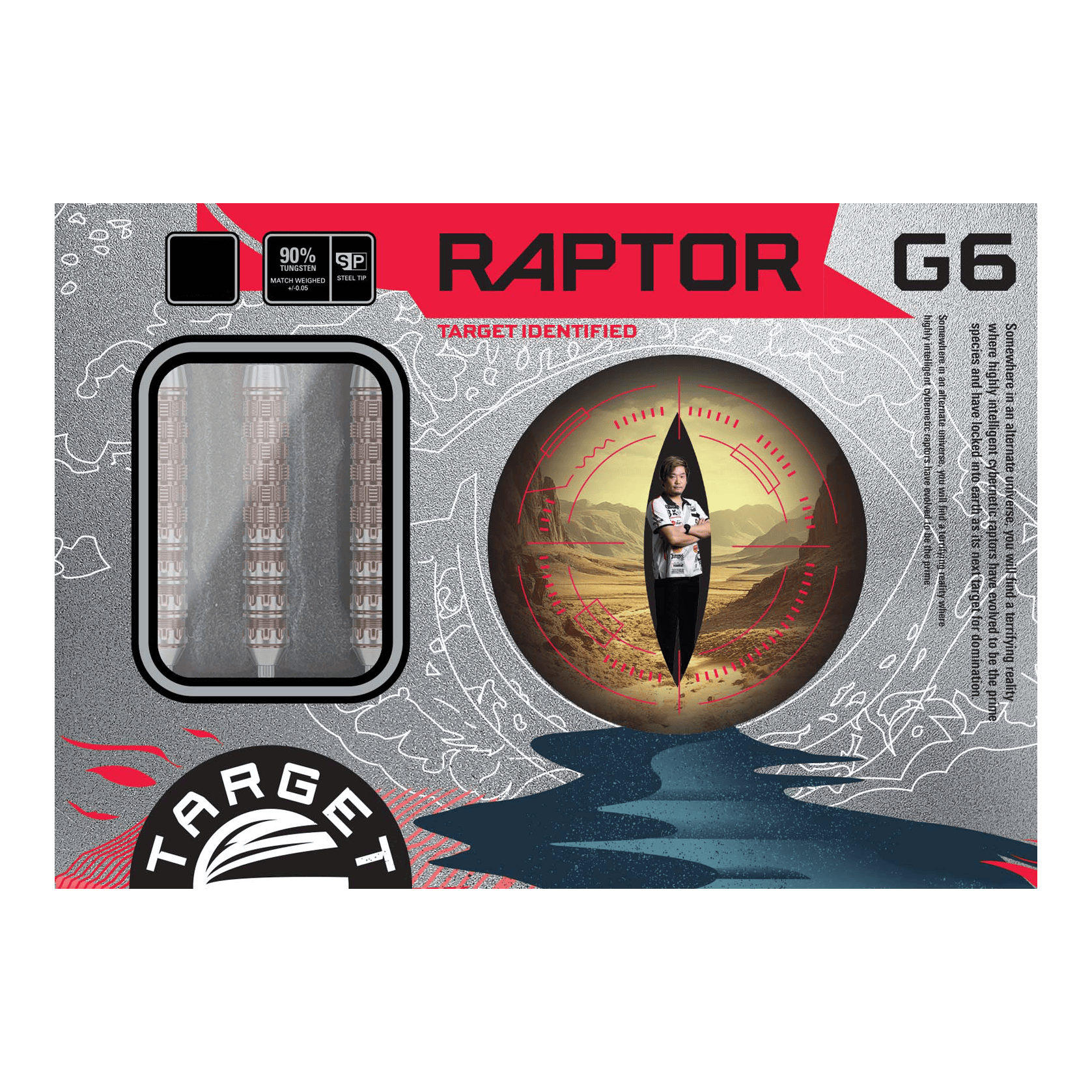 Lotki stalowe Target Japan Prime Series George Nishitani Raptor GEN6 Swiss Point Abgebildet sind die Target Japan Prime Series George Nishitani Raptor GEN6 Swiss Point Steeldarts. Sie bieten ein professionelles Spielerlebnis.