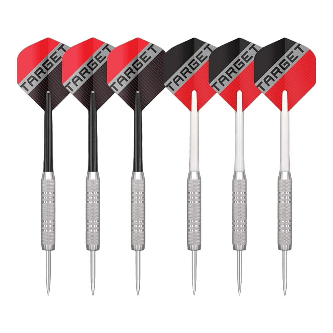 Zestaw tarcz do darta Target Rift ze stali Abgebildet ist das Target Rift Steeldartboard Set. Dieses Dartboard Set eignet sich perfekt für den Heimgebrauch.