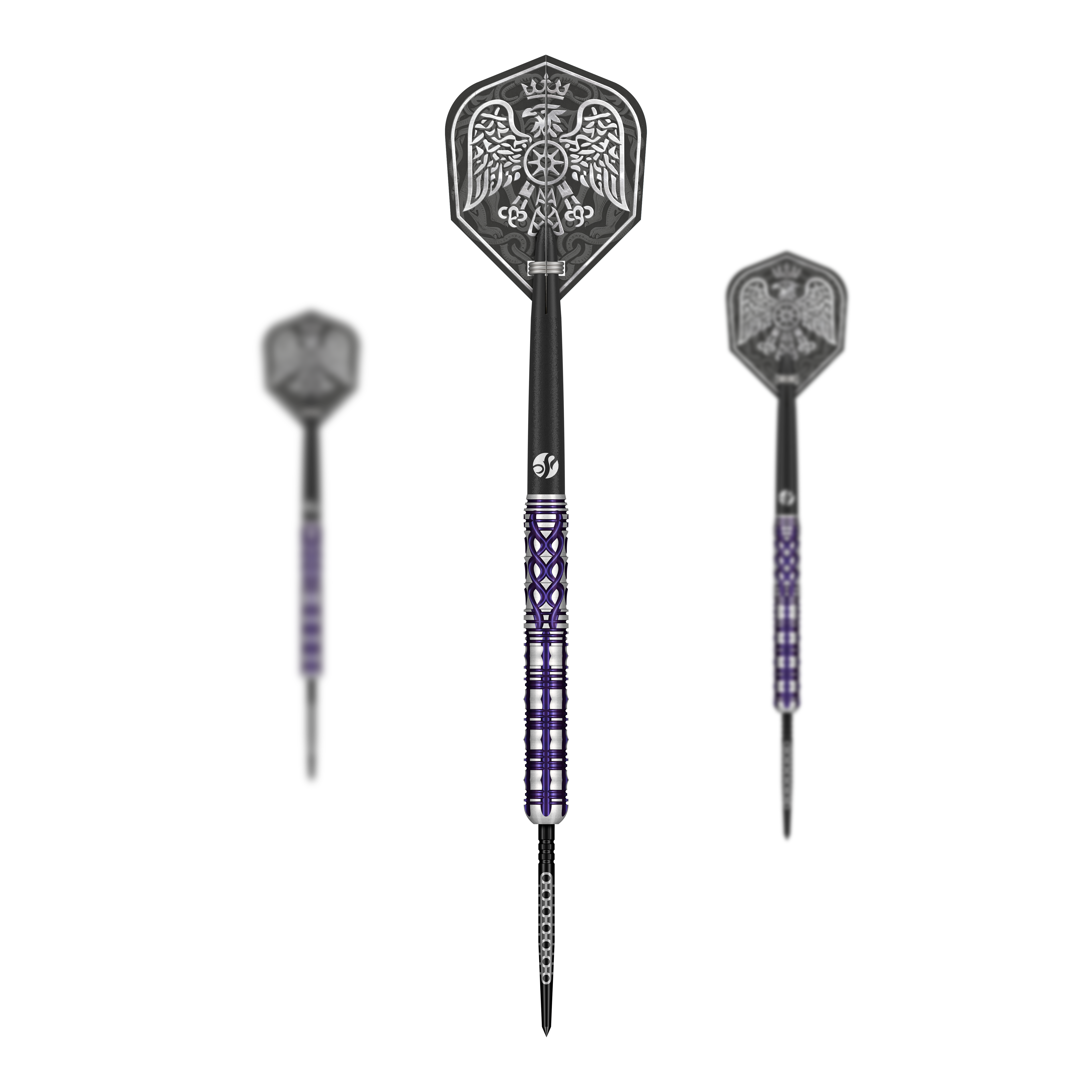 Lotki Shot Goths Visara Turbo Point Steel Darts - 23g Auf dem Bild sind die Shot Goths Visara Turbo Point Steeldarts - 23g als Set zu sehen. Sie eignen sich ideal für ambitionierte Steeldartspieler.