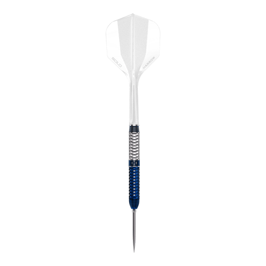 Lotki stalowe Harrows GEO Parallel Quick Point Dieses Foto stellt die Harrows GEO Parallel Quick Point Steeldarts dar. Die Darts sind aus einer bestimmten Perspektive gezeigt.
