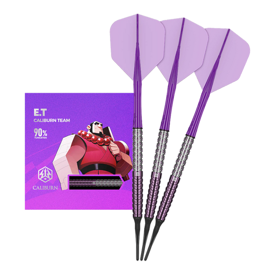 Zu sehen ist ein Produkt mit dem Dateinamen CB1896_Caliburn_Awakening_ET_Softdarts_Full. Wahrscheinlich handelt es sich um einen vollständigen Softdart.