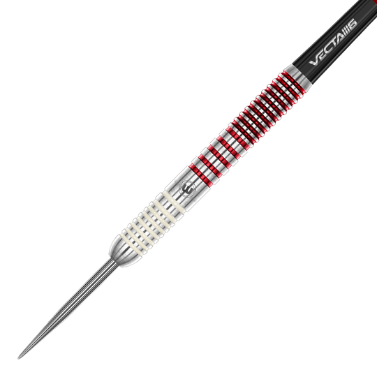 Lotki stalowe Winmau Team 360 Jack Johnson - 24g Hier sieht man die Winmau Team 360 Jack Johnson Steeldarts in der 24g Ausführung. Die Darts sind ideal für ambitionierte Dartspieler geeignet.