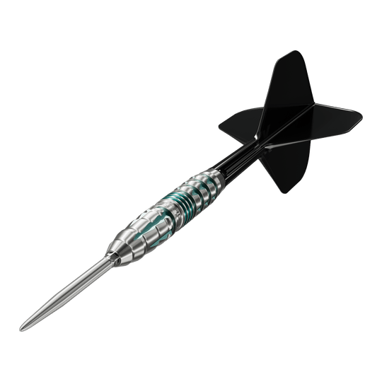 Lotki stalowe Target Japan Black Marque Pierce Swiss Point Die Abbildung zeigt die Target Japan Black Marque Pierce Swiss Point Steeldarts. Sie sind für anspruchsvolle Dartspieler entwickelt worden.