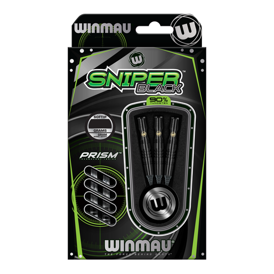 Miękkie rzutki Winmau Sniper Black - 20g