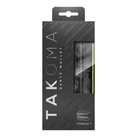 Etui na lotki Takoma Ghost Series Luke Littler Das Bild zeigt das Takoma Ghost Series Luke Littler Dartcase. Das Dartcase kommt aus einer speziellen Sammlung und ist für Dartspieler entworfen.