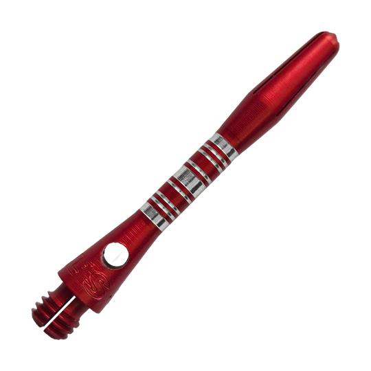 Wałki aluminiowe Bulls NL Supra - czerwone - 34 mm Abgebildet sind die Bulls NL Supra Aluminium Shafts in Rot, 34 mm. Sie eignen sich hervorragend als Ersatzteile für Dartpfeile.
