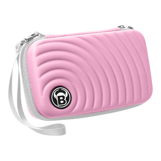 Etui na lotki Bulls Orbis XL – różowe Das Bild zeigt das Produkt Bulls Orbis XL Dartcase in Pink. Die Darttasche ist speziell für die sichere Aufbewahrung von Darts geeignet.