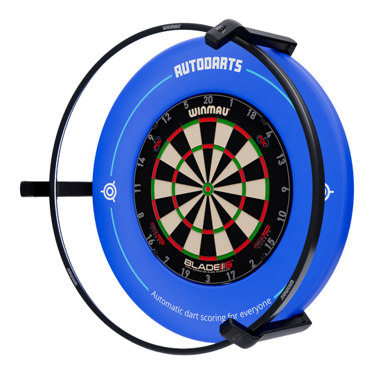 System automatycznego punktowania Autodarts Vantage Das Bild zeigt das Autodarts Vantage Auto-Scoring-System. Das Produkt ist nicht näher beschrieben.