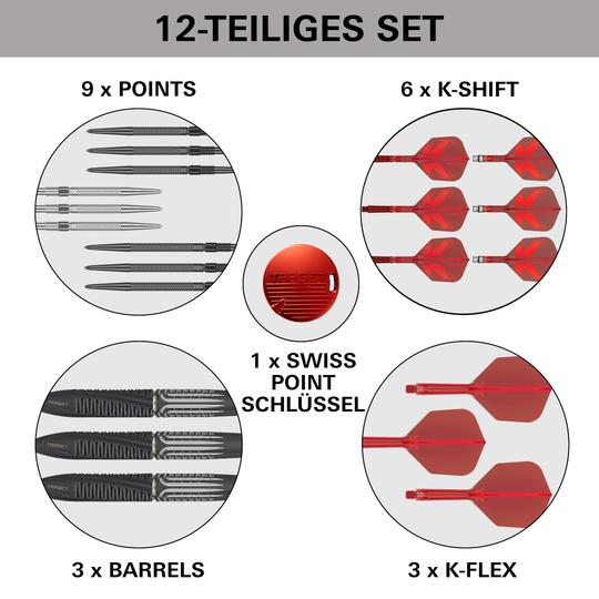 Lotki stalowe Target Shift Swiss Point 