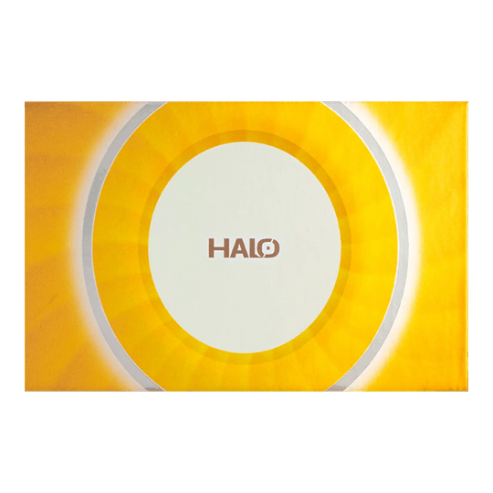 Abgebildet sind die Caliburn Halo H1 Steeldarts mit 22,5 g Gewicht. Diese Darts sind für Präzision und eine gute Wurfbalance entwickelt.