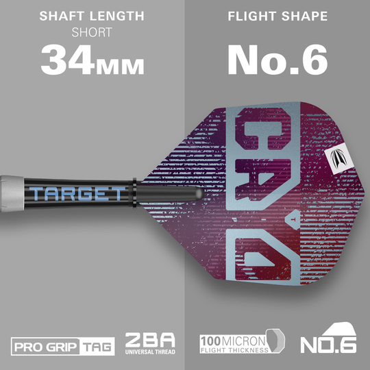 Target Cryo 12 miękkich rzutek Hier werden die Target Cryo 12 Softdarts präsentiert. Das Produkt eignet sich perfekt für den Einsatz im Softdartbereich.