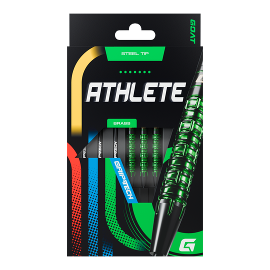 GOAT Athlete Green Mosiężne Steeldarts - 10g