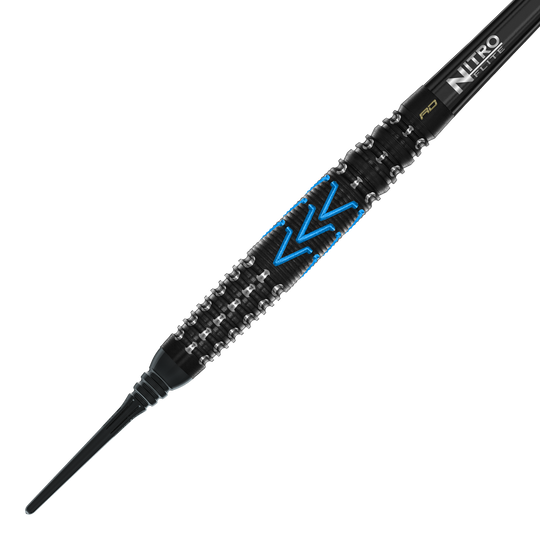 Miękkie lotki Red Dragon Amp Torpedo - 22 g Das Bild zeigt die Red Dragon Amp Torpedo Softdarts mit einem Gewicht von 22g. Der Dart hat ein modernes Design und eignet sich für das Softdartspiel.