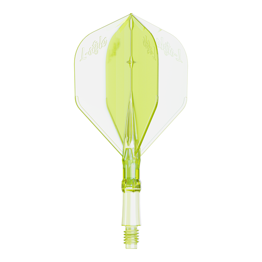 Lampy L-Style L-System - neonowożółte Kleine Dart-Flights in auffälligem Neongelb, vermutlich für das L-System. Diese Flights bieten eine auffällige Farbalternative für Darts.