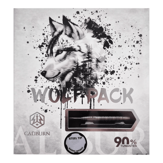 Stalowe lotki Caliburn Wolfpack W7 - 21g Abgebildet ist das Produkt Caliburn Wolfpack W7 Steeldarts - 21g. Dieses Set besteht aus hochwertigen Steeldarts mit 21 Gramm Gewicht.