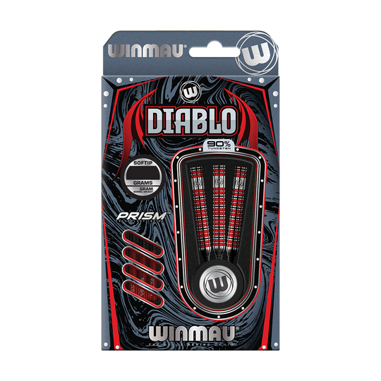 Miękkie rzutki równoległe Winmau Diablo - 20g