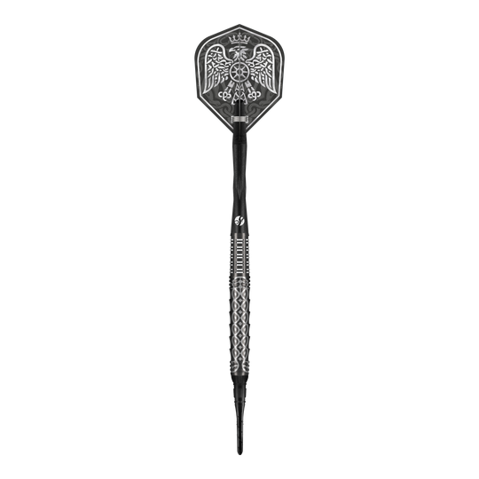 Miękkie lotki Shot Goths Wulfaz - 20g Das Bild zeigt die Shot Goths Wulfaz Softdarts mit 20g Gewicht. Die Darts sind speziell für Softdartspiele entworfen.