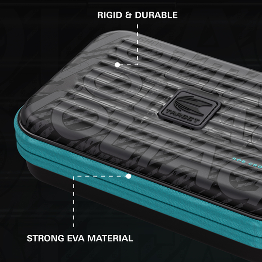 Abgebildet ist das Takoma XL Ghost Series Rob Cross Dartcase. Das Case wird für die Aufbewahrung von Darts verwendet.