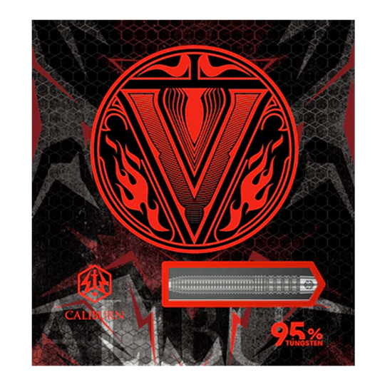 Stalowe lotki Caliburn V-Series V2 Zu sehen sind Caliburn V-Series V2 Steeldarts. Sie sind ideal für den professionellen Einsatz.