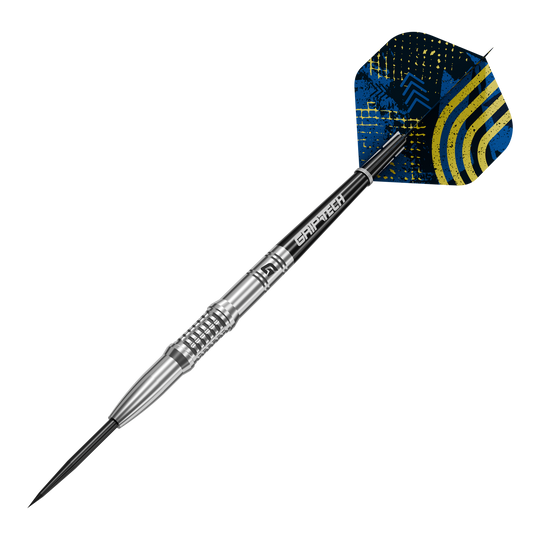 Stalowe lotki GOAT Javelin Abgebildet ist das Produkt 'GOAT Javelin Tungsten Steeldarts'. Es handelt sich um hochwertige Steeldarts aus Tungsten.
