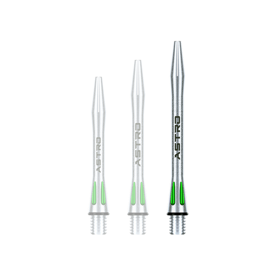 Winmau Astro Aluminium Shafts - Grün