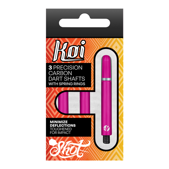 Shot Koi Carbon Shafts - Pink