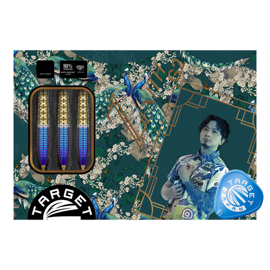 Lotki stalowe Target Japan Prime Series Zenith GEN2 Swiss Point – 23 g Gezeigt wird das Produkt Target Japan Prime Series Zenith GEN2 Swiss Point Steeldarts - 23g. Es handelt sich um hochwertige Steeldarts für das Dartspiel.