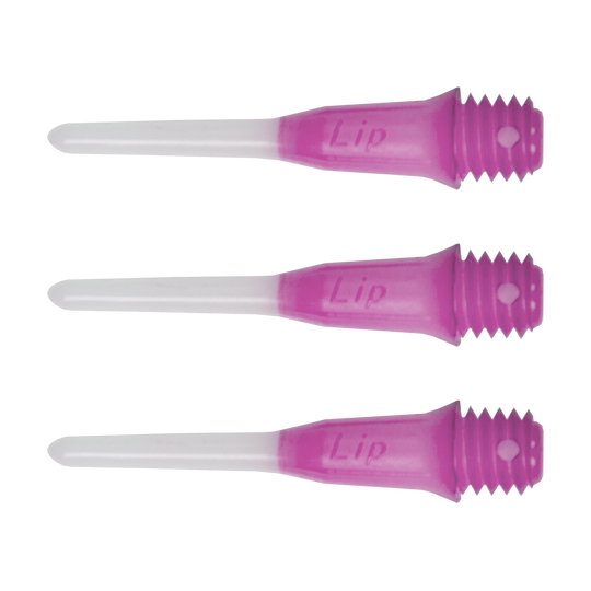 Krótkie końcówki do ust w stylu L, dwukolorowe (opakowanie 30 sztuk) Ein Bild mit dem Dateinamen SLIPPTT-PK_L-Style_Two_Tone_Short_Lippoints_Pink_(30er_Pack). Es handelt sich wahrscheinlich um kurze, zweifarbige pinke Lippoints im 30er Pack.