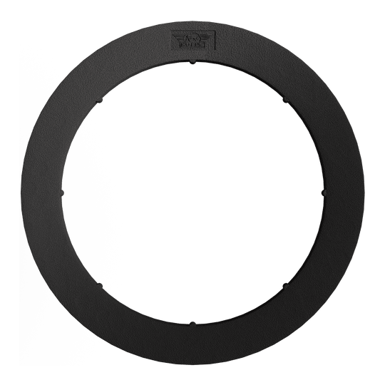 System oświetlenia przestrzennego Bulls NL Lumo Light Das Bild zeigt das Produkt 'Bulls NL Lumo Light Surround Beleuchtungssystem'. Es handelt sich um einen runden, schwarzen Ring, der zur Beleuchtung eines Dartboards verwendet wird.