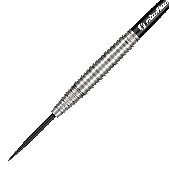 Stalowe lotki Shot Badlands Krush Hier sehen Sie die Shot Badlands Krush Steeldarts. Das Produkt bietet Steeldarts in auffälligem Look.