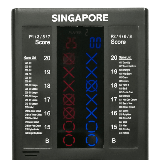 Licznik do rzutek XQMax Singapore