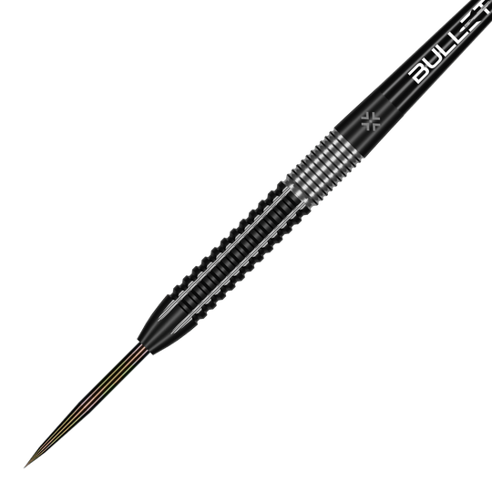 Stalowe lotki Bullet Diesel Bullet Diesel Steeldarts sind Steeldarts für Dartspieler. Auf dem Bild ist das Produkt klar erkennbar.