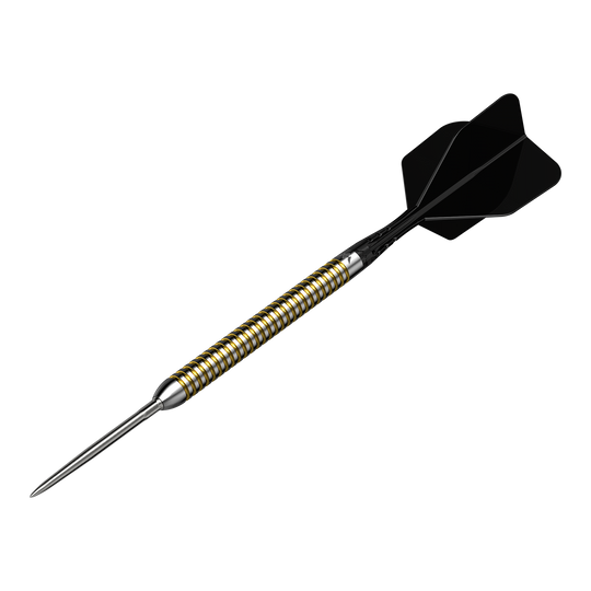 Lotki stalowe Mission Mike De Decker V2 R2.5 Abgebildet ist das Produkt Mission Mike De Decker V2 R2.5 Steeldarts. Es handelt sich um Darts für das Steeldart-Spiel.