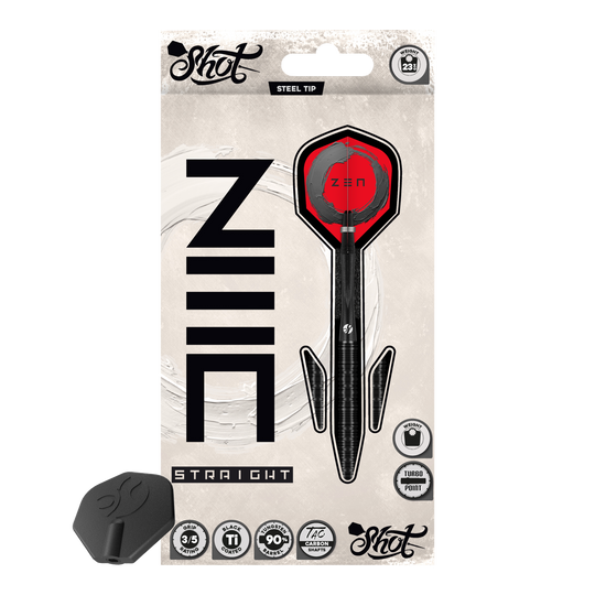 Lotki stalowe Shot ZEN Straight Turbo Point - 23 g