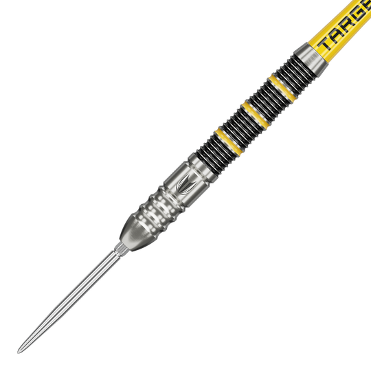 Stalowe lotki Target Buzz 02 Swiss Points Gezeigt werden die Target Buzz 02 Swiss Points Steeldarts. Sie sind ideal für professionelle Dartspieler.