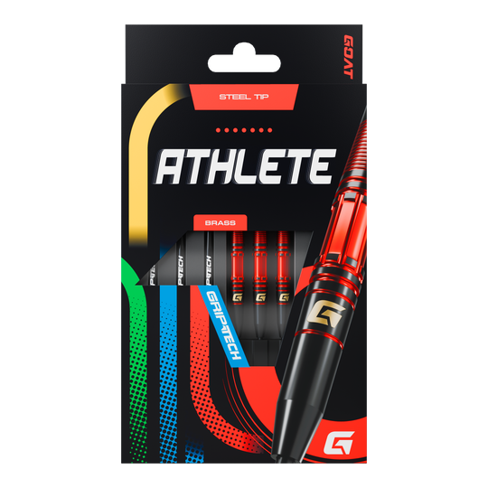 GOAT Athlete Red Mosiężne Steeldarts - 11g