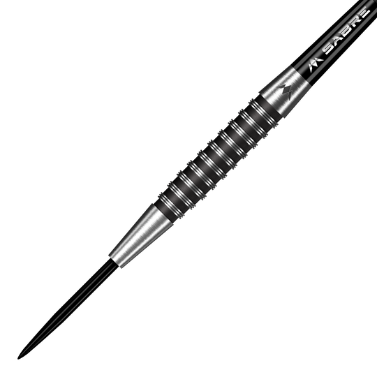 Lotki Mission Kunai Black PVD Steel Darts - 23g Das Bild zeigt Mission Kunai Black PVD Steeldarts - 23g. Diese hochwertigen Steeldarts haben ein modernes schwarzes Design.