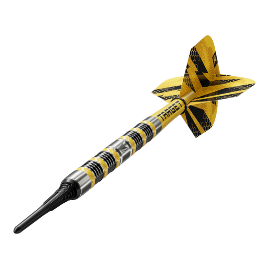 Target Buzz 11 Miękkie rzutki Abgebildet ist das Produkt Target Buzz 11 Softdarts. Diese Softdarts bestechen durch ihre hochwertige Verarbeitung.