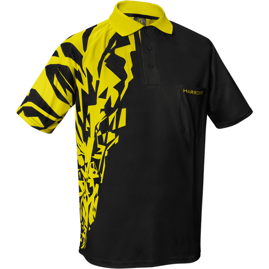 Koszula Harrows Rapide Darts - żółta