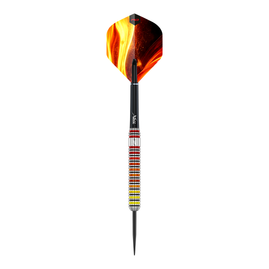 Stalowe rzutki Red Dragon Furnace Das Bild zeigt einen Red Dragon Furnace Steeldart. Der Pfeil ist für das klassische Steeldartspiel hergestellt.
