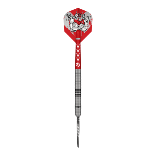 Shot Michael Smith Series 2 Turbo Point stalowe lotki Dieses Bild präsentiert die Shot Michael Smith Series 2 Turbo Point Steeldarts. Die Pfeile gehören zur beliebten Michael Smith Kollektion.