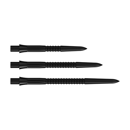 Końcówki do lotek Mission Caliburn EVO GV1 – czarne Abgebildet sind die Mission Caliburn EVO Dartspitzen GV1 in Schwarz. Diese Dartspitzen sind ideal für Steeldarts geeignet.