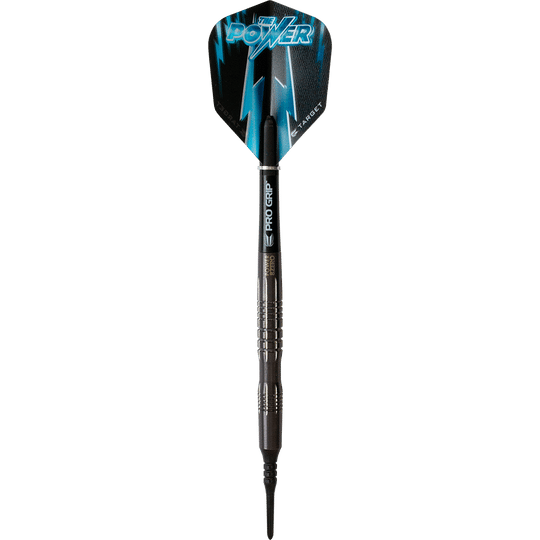 Target Phil Taylor 8Zero Black Titanium Soft Dart - 18g