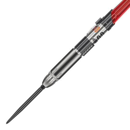 Target Star Wars Darth Vader Sith Lord Lightsaber Limited First Edition Darts - 24g Gezeigt werden die Target Star Wars Darth Vader Light Saber Limited Edition Steeldarts - 24g. Die Dartpfeile sind eine limitierte Sonderedition mit Star Wars Thema.