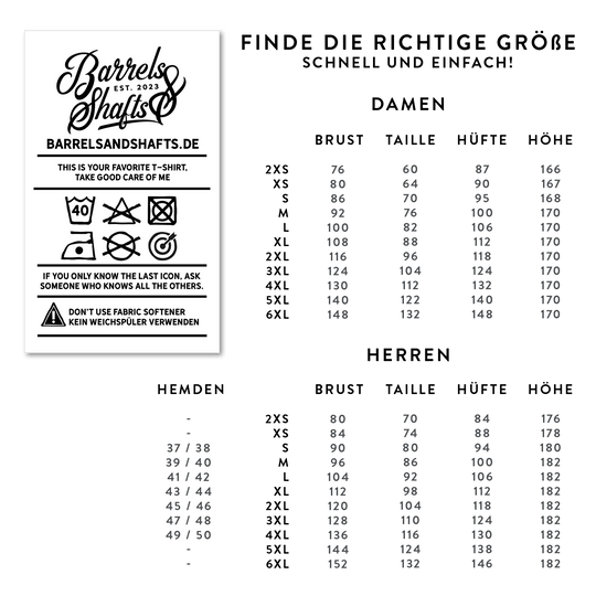 T-shirt „Barrels and Shafts” – czarny