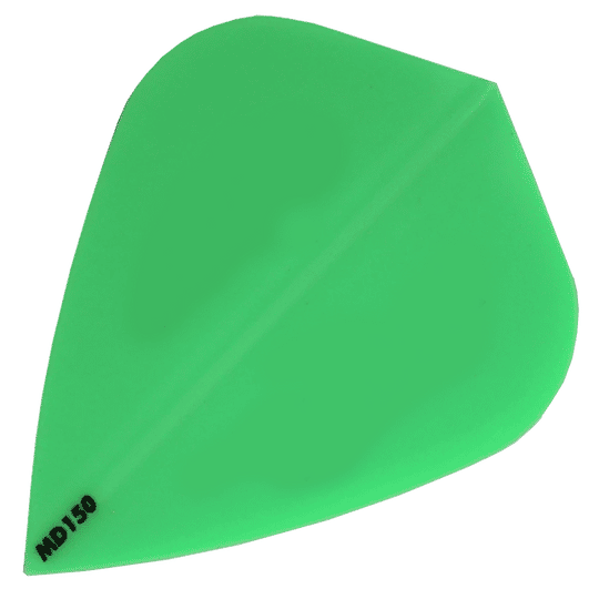 MD150-Kite-Gr-n Auf dem Foto ist ein MD150 Kite Flight von McDart zu sehen. Dieses Zubehör wird für Dartpfeile verwendet.