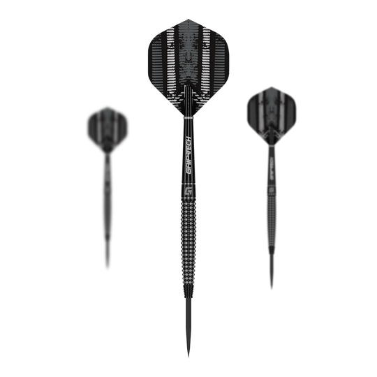 Stalowe lotki GOAT Sprocket MKII Torpedo Zu sehen ist ein Set der GOAT Sprocket MKII Torpedo Steeldarts. Das Dart-Set überzeugt durch Qualität und Langlebigkeit.