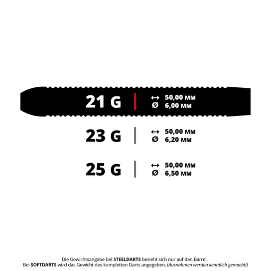 Misja Kaleidos Steeldarts Hier sieht man einen Steeldart mit dem Dateinamen M002134_Mission_Kaleidos_Steeldarts_5_21g. Das Produkt wird anschaulich präsentiert.