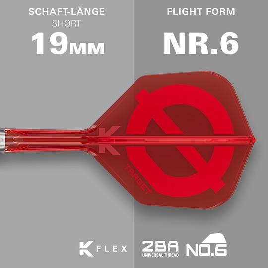 Grupa docelowa O 12 miękkich rzutek Abgebildet ist das Target Group O 12 Softdarts Set. Detaillierte Komponenten werden dargestellt.