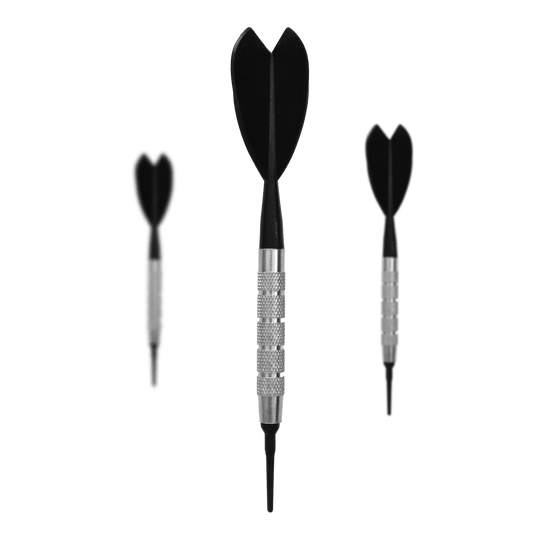 McDart Silver Brass Bardarts - Softdarts - 18g